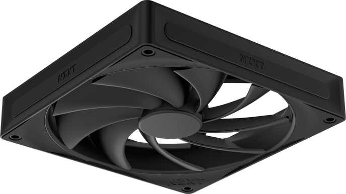NZXT F140Q V2 120mm Svart