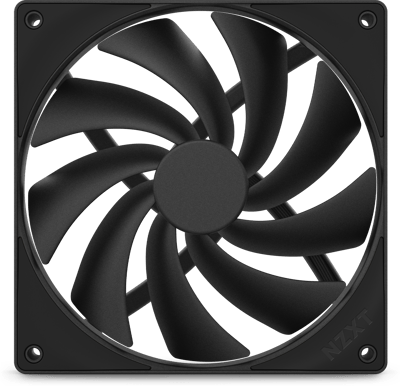NZXT F140Q V2 120mm Svart