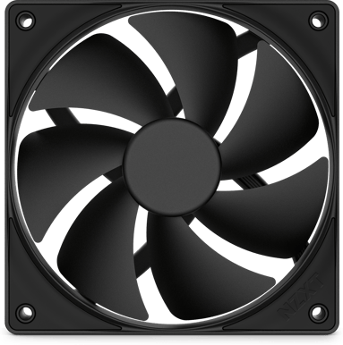 NZXT F120P V2 120mm Svart