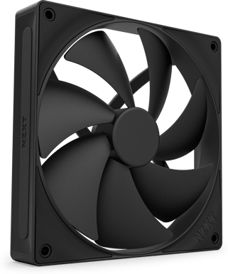 NZXT F140P V2 140mm Svart
