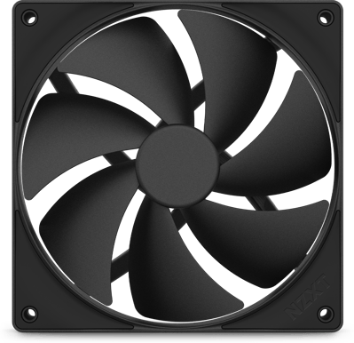 NZXT F140P V2 140mm Svart