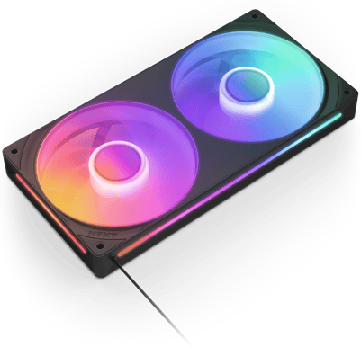 NZXT F240 RGB Core Unibody 240mm Svart