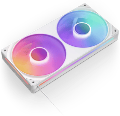 NZXT F240 RGB Core Unibody 240mm Vit