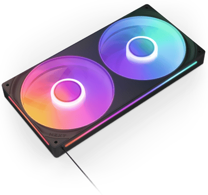 NZXT F280 RGB Core Unibody 280mm Svart