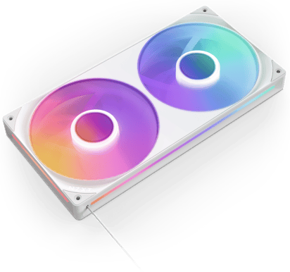 NZXT F280 RGB Core Unibody 280mm Vit