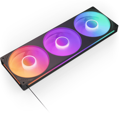 NZXT F360 RGB Core Unibody 360mm Svart