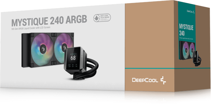 DeepCool Mystique 240 Svart A-RGB