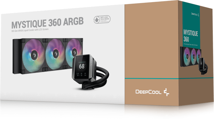 DeepCool Mystique 360 Svart A-RGB