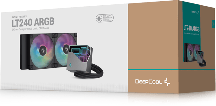 DeepCool LT240 A-RGB Svart