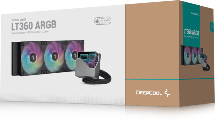 DeepCool LT360 A-RGB Svart