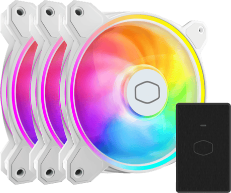 Cooler Master MasterFan MF120 Halo²  Vit 3-pack