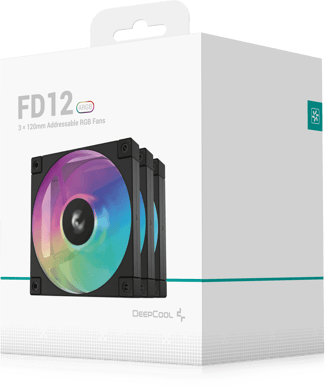 Deepcool FD12 A-RGB Svart 3-pack