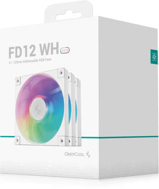 Deepcool FD12 A-RGB Vit 3-pack