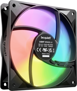 be quiet! Light Wings LX 120mm PWM 1-pack Svart