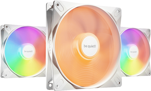 be quiet! Light Wings LX 140mm PWM high-Speed 3-pack Vit
