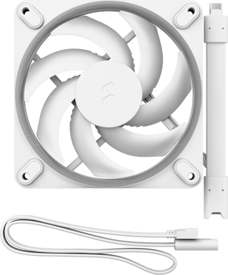 Fractal Design Momentum 12 RGB Vit