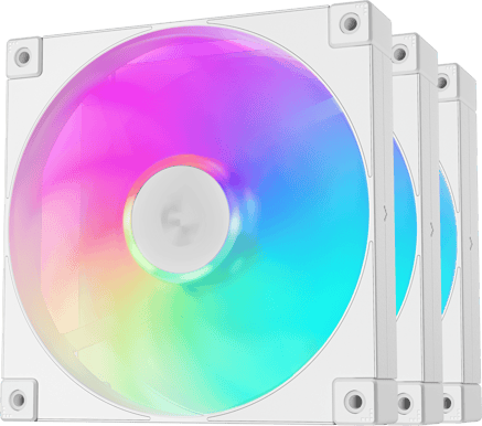 Deepcool FD14 A-RGB Vit 3-pack