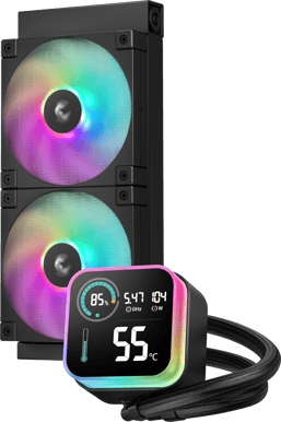 DeepCool LQ240 Svart