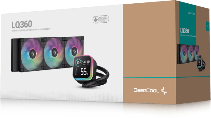 DeepCool LQ360 Svart