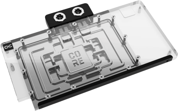 Alphacool Core Geforce RTX 5090 ROG Astral with backplate