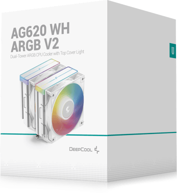 DeepCool AG620 Vit ARGB V2