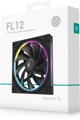 Deepcool FL12 Svart 120mm 1-pack
