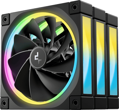 Deepcool FL12R 3in1 Svart 120mm 3-pack Reverse