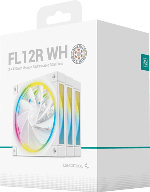 Deepcool FL12R 3in1 Vit 120mm 3-pack Reverse
