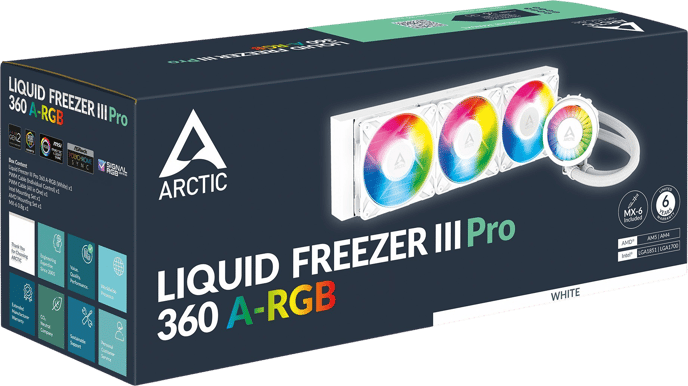 Arctic Liquid Freezer III Pro 360 A-RGB Vit
