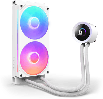 NZXT Kraken Plus RGB 240 Vit