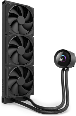 NZXT Kraken Plus 360 Svart