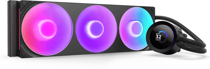 NZXT Kraken Plus RGB 360 Svart