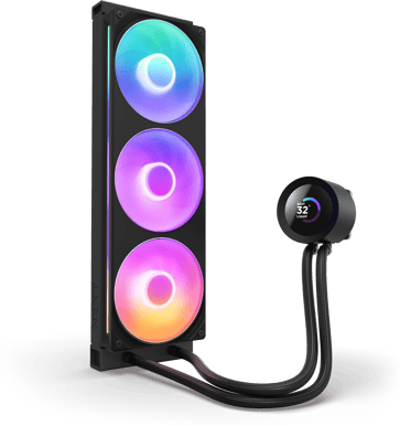 NZXT Kraken Plus RGB 360 Svart