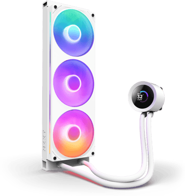 NZXT Kraken Plus RGB 360 Vit