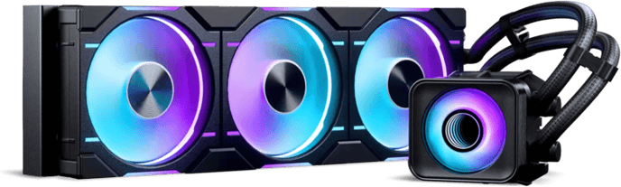 Phanteks Glacier One 360 D30 X2 Svart
