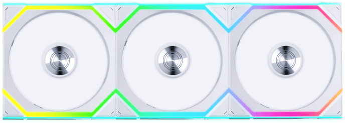 Lian Li UNI FAN SL120 Wireless Reverse Vit 3-pack