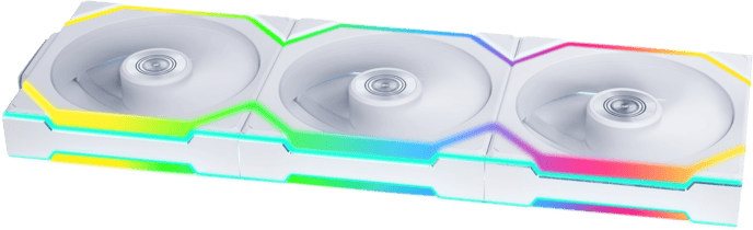 Lian Li UNI FAN SL120 Wireless Reverse Vit 3-pack