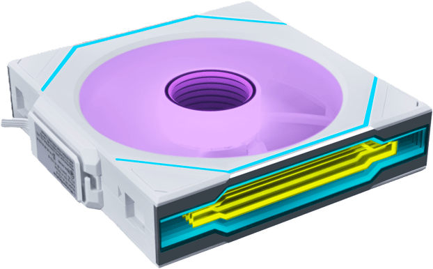 Lian Li UNI FAN SL120 Infinity Wireless Reverse 120mm Vit