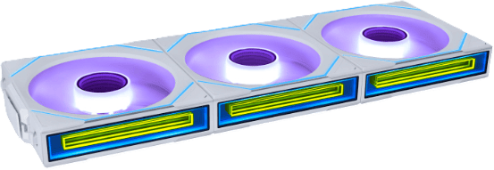 Lian Li UNI FAN SL120 Infinity Wireless Reverse 120 mm 3-pack Vit