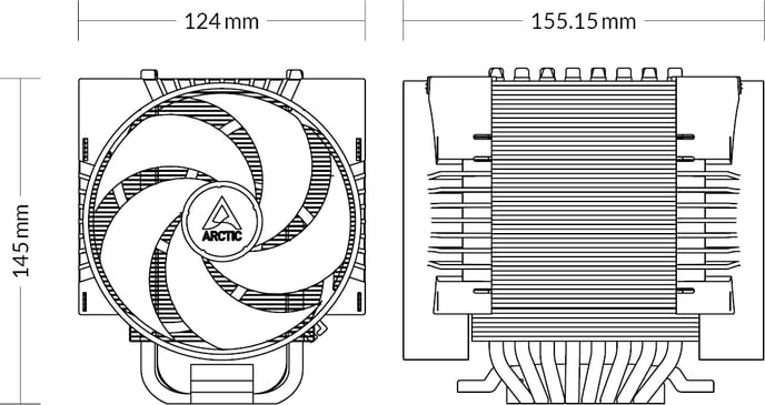 Arctic Freezer 4U-M Rev. 2