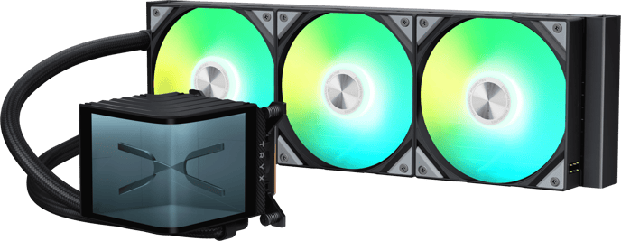 Tryx Panorama Upgraded A-RGB 360 Svart