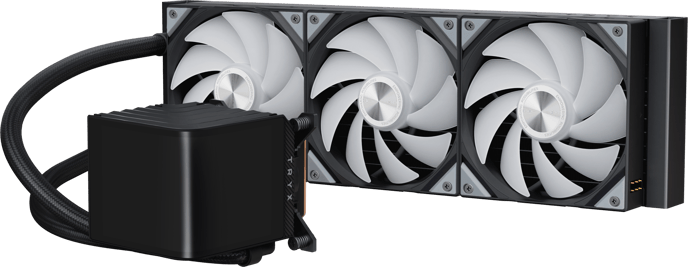 Tryx Panorama Upgraded A-RGB 360 Svart