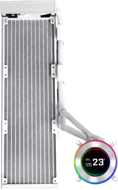 Lian Li Hydroshift II LCD-C 360N Fanless Vit