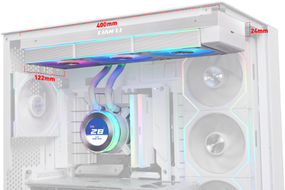 Lian Li Hydroshift II LCD-C 360CL Vit