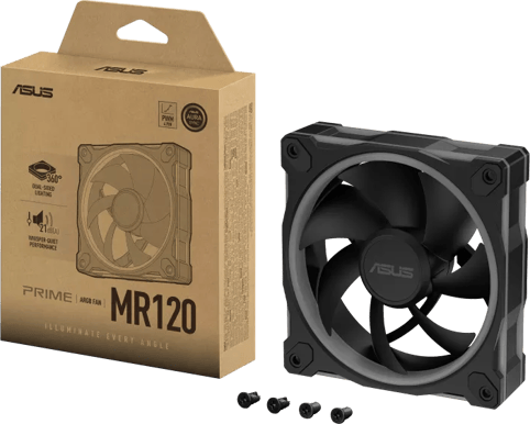 ASUS Prime MR120 A-RGB 1-pack Svart
