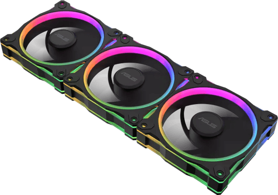 ASUS Prime MR120 A-RGB 3-pack Reverse Svart