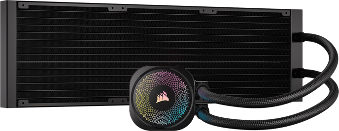 Corsair iCUE Link Titan RX RGB 420 Svart