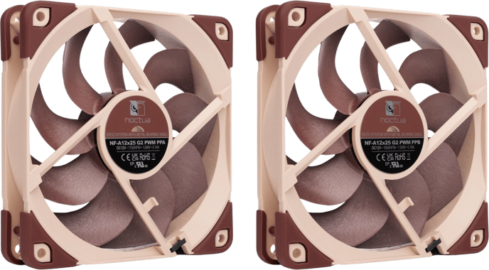 Noctua NF-A12x25 G2 PWM 2-pack