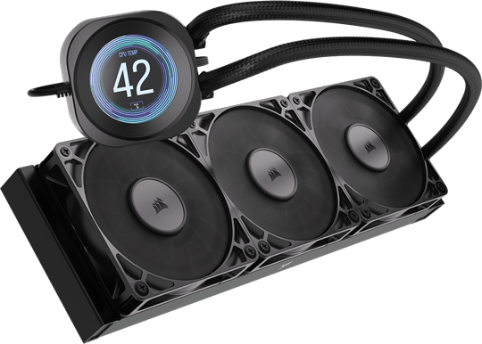 Corsair Nautilus 360 RS LCD Svart