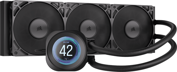 Corsair Nautilus 360 RS LCD Svart